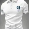 9 11 Never Forget Patriotic Polo Shirt 911 25Th Anniversary Clothes Patriotic Gift For Father