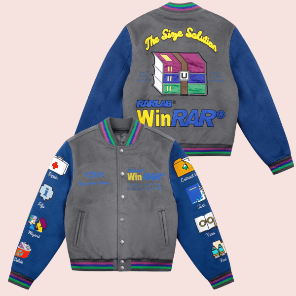 Winrar Merch Senior Baseball Jacket Perfect Gift For Boyfriends