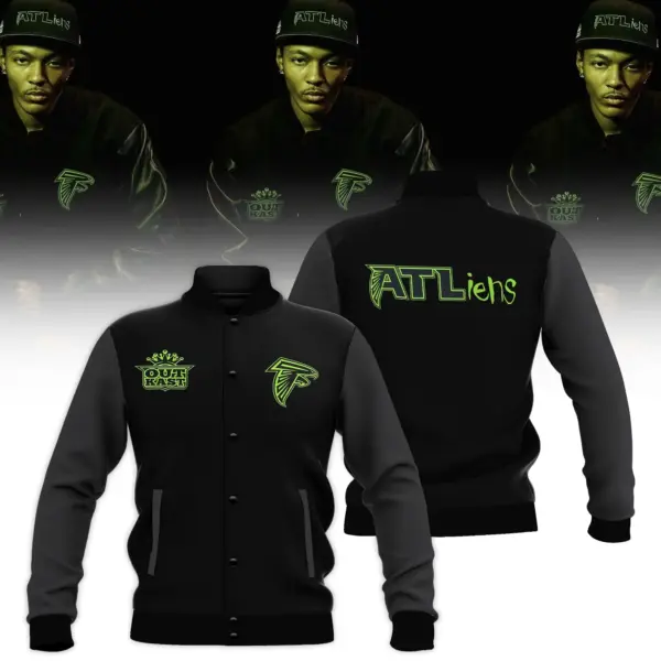 OutKast x Atlanta Falcons 30th Anniversary ATLiens Jacket Best Atlanta Falcons Clothing