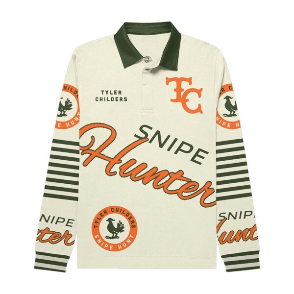 Tyler Childers Merch Snipe Hunter Polo Long Sleeve Shirt Tyler Childers Apparel Country Lover Gift