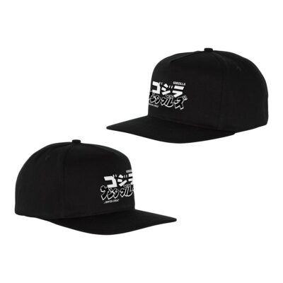 Santa Cruz Godzilla Vs Santa Cruz Black Snapback Hat Godzilla Store Merch