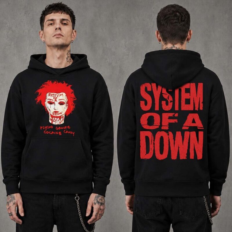 System Of A Down Merch Sick New World Texas 2026 Merch Fort Worth TX Psycho Groupie Hoodie Fan Gifts