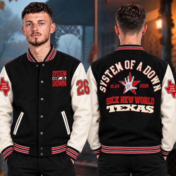 System Of A Down Merch Sick New World Texas 2026 Jacket System Of A Down Clothing Best Gifts