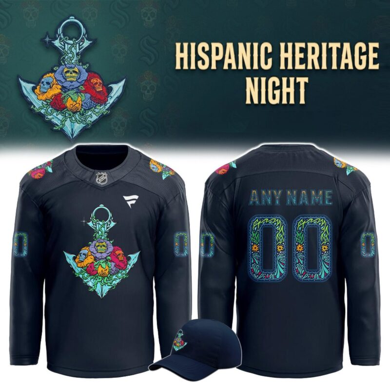 Personalized Seattle Kraken Hispanic Heritage Night Jersey Seattle Kraken Clothing
