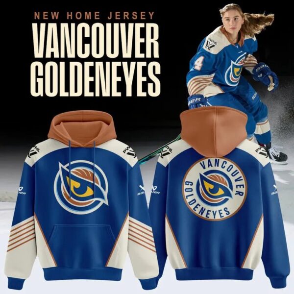 Vancouver Goldeneyes Merch 2026 Hoodie Vancouver Goldeneyes Apparel