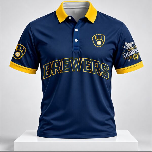 Milwaukee Brewers Merch 2026 The Ultimate 4 0 Was The Answer World Series Champions Polo Shirt