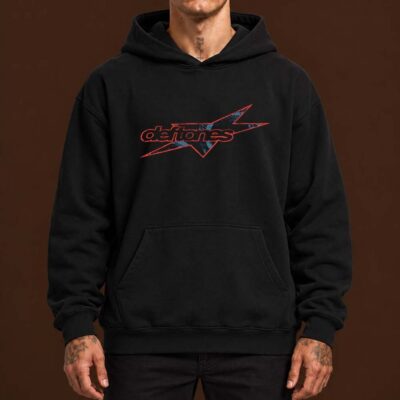 Deftones Merch Sick New World Fort Worth TX 2026 Logo Band Hoodie Deftones Apparel