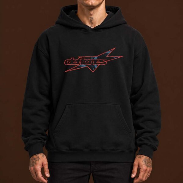 Deftones Merch Sick New World Fort Worth TX 2026 Logo Band Hoodie Deftones Apparel