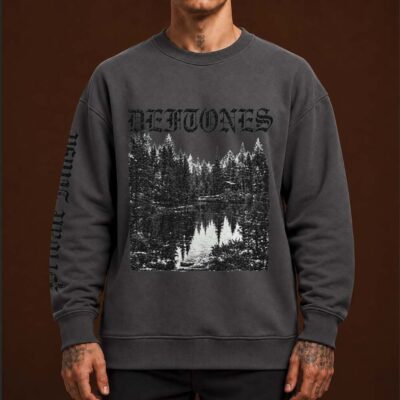 Deftones Merch Sick New World Concert Event Sweatshirt Deftones Apparel
