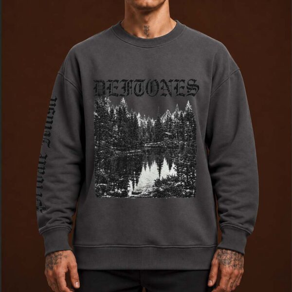 Deftones Merch Sick New World Concert Event Sweatshirt Deftones Apparel