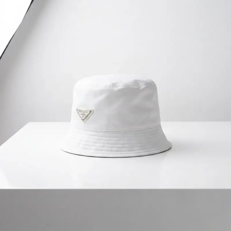 Prada Triangle Logo Bucket Hat Prade Merch Best Streetwear Gifts For Girlfriend