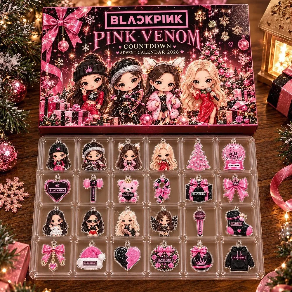 Blackpink Pink Venom Countdown 2026 Advent Calendar Xmas Countdown Gifts For Blinks