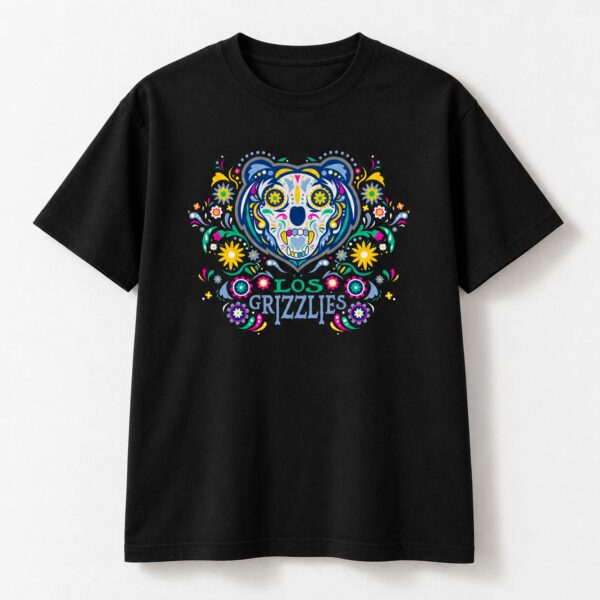 Memphis Grizzlies Merch Dia De Los Muertos Shirt Memphis Grizzlies Clothing