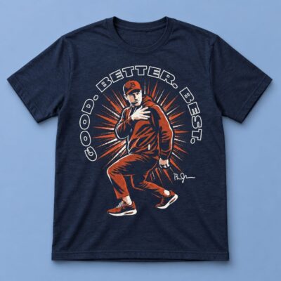 Ben Johnson Merch Chicago Bears Good Better Best T-Shirt Ben Johnson Clothing Gift For Fans