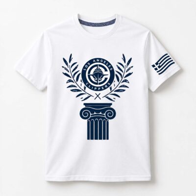 Los Angeles Clippers Greek Heritage Night Shirt Los Angeles Clippers Clothing Presents For Basketball Lovers