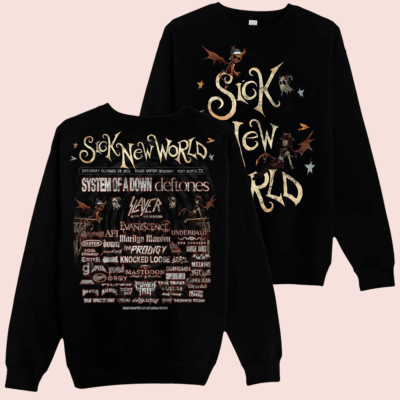 Sick New World Merch Fort Worth Sweatshirt Pêrfect Gift Ideas For Fans