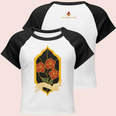 Red Rising Merch Live For More Baby Tee Women's Gift For Space Adventure Lovers