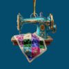 Personalized Stitch by Stitch Acrylic Ornament Christmas Tree Decor Sewing Lover Gift
