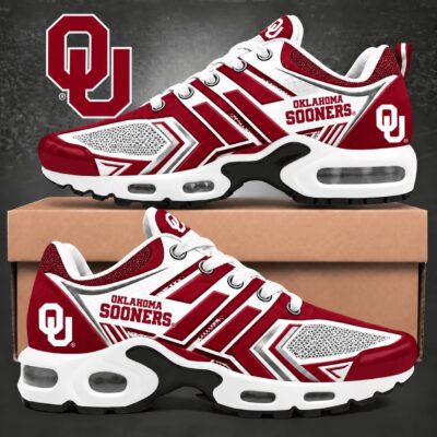Oklahoma Sooners Merch Velocity Max Sneakers Perfect Sooners Lover Gift