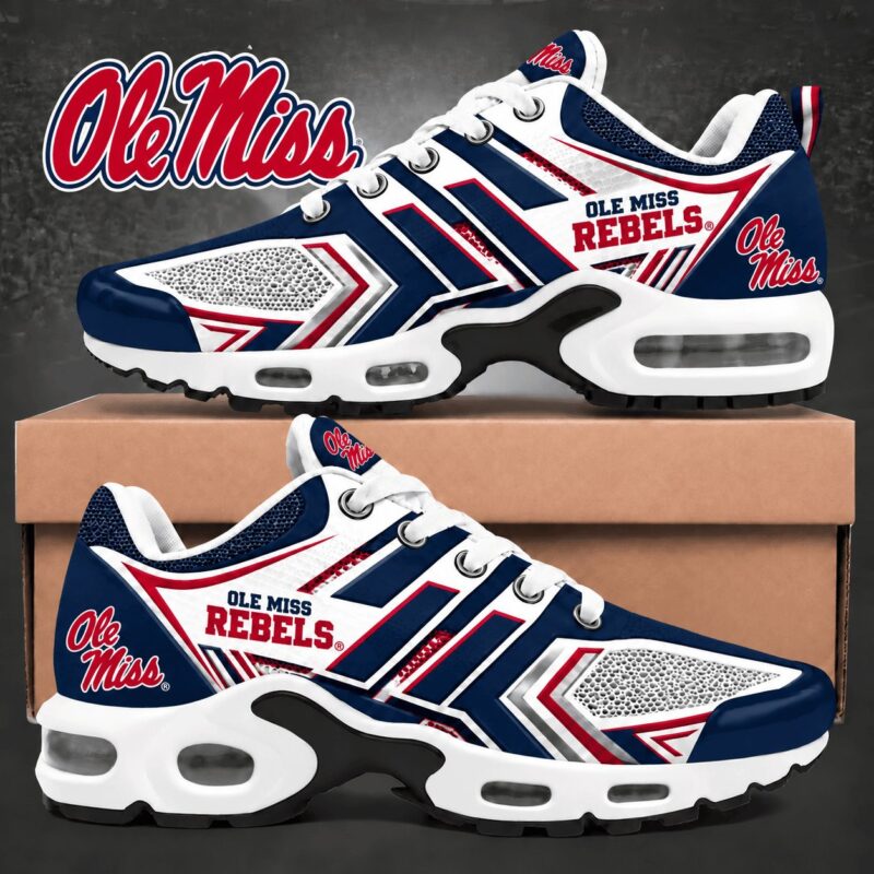 Ole Miss Rebels Merch Velocity Max Sneakers Perfect Rebels Lover Gift