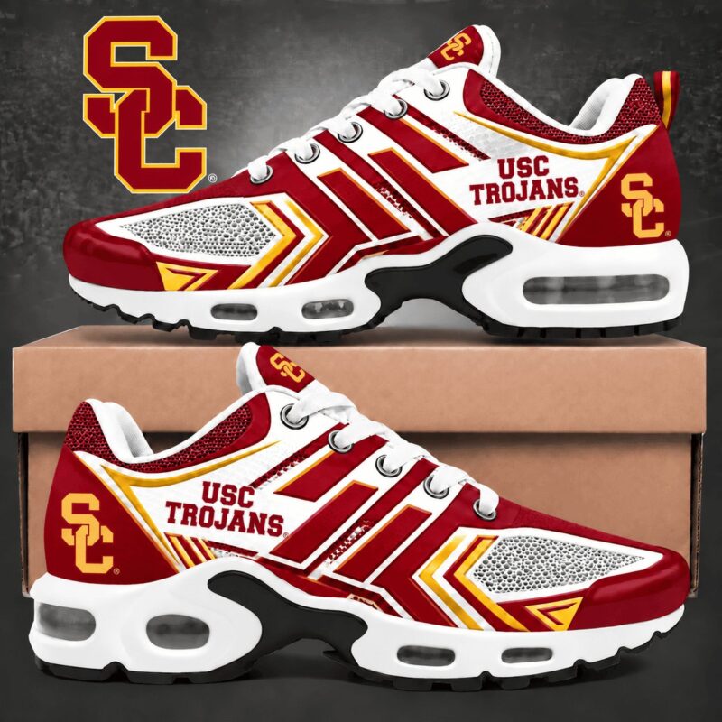 USC Trojans Merch Velocity Max Sneakers Perfect Trojans Lover Gift
