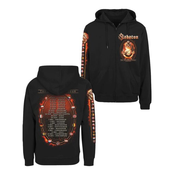 Sabaton Merch Iron Dragon Summer 2026 Zip Hoodie Unique Presents For Sabaton Fans