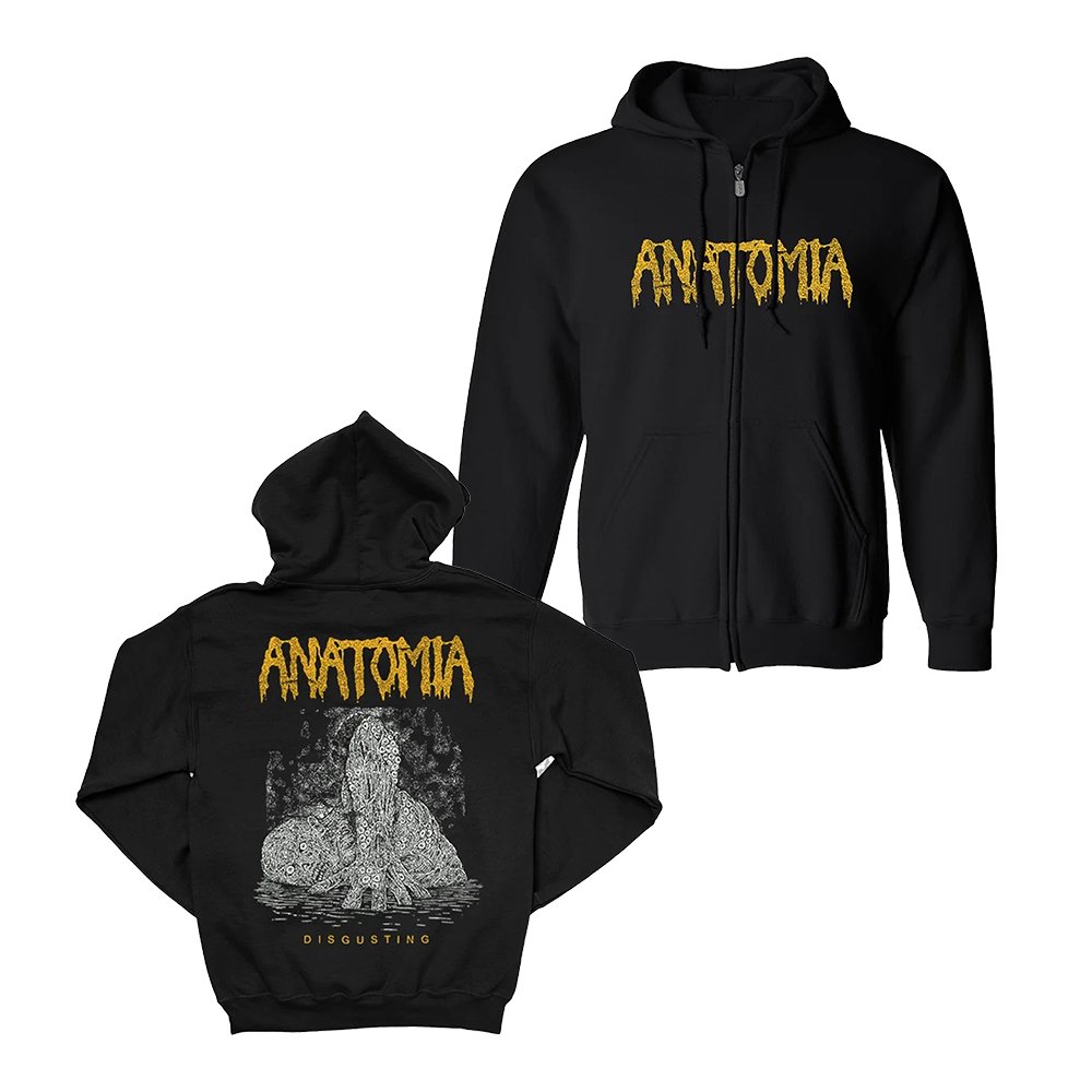 Furyprod Merch Anatomia Disgusting Chest Zip Hoodie Unique Gifts For Boyfriend