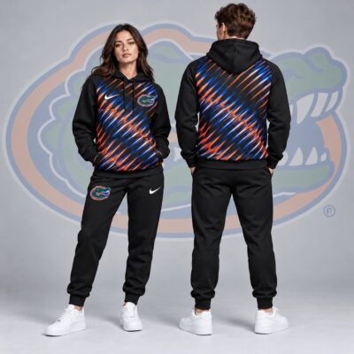 Florida Gators Merch Velocity Streak Hoodie And Sweatpants Sets Gift For Gators Fans